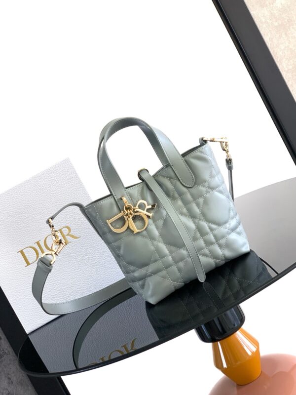 sy_no_6A673227DB6DD4B341CD13AFA144B217_1 Dior Women's Toujours Oversized Cannage Calfskin Shoulder Bag