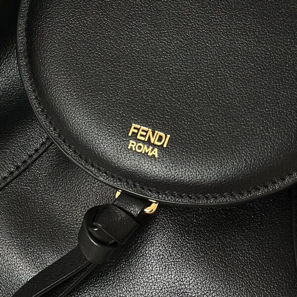 sy_no_6A8BCE56A3E87A918831A1928EFE3641_4 Fendi Hobo Shoulder Tote Bag – Black Soft Leather
