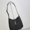 sy_no_6BCFD69082DDAF671473D9903C227A20_1 YSL Le 5 À 7 Mini Woven Shoulder Bag – Black