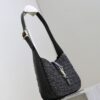 sy_no_6BCFD69082DDAF671473D9903C227A20_2 YSL Le 5 À 7 Mini Woven Shoulder Bag – Black