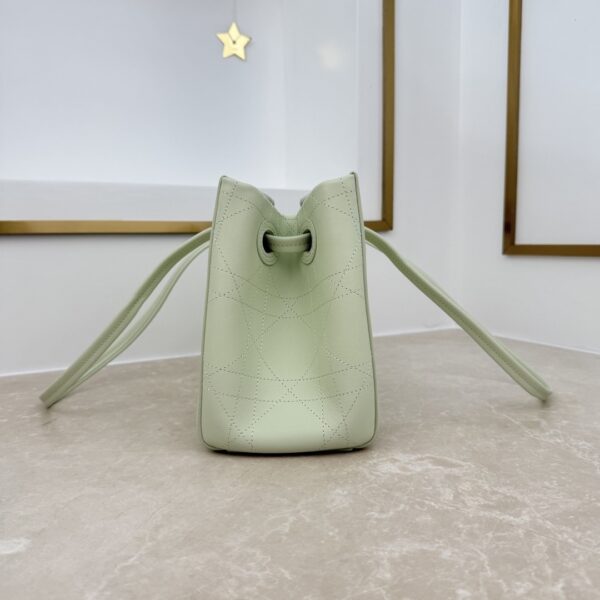 sy_no_6C00794AB5A50CF76BC81B13C25BA986_6 Dior Bow Tote Bag – Light Green Italian Leather