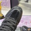 sy_no_6C85ADF968A82012B7496AC161BFC1B0_5 Black Crackled Leather Low-Top Sneakers