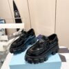 sy_no_6CAB20898FF035508C9CC424AA68D5FA_2 Black Patent Leather Chunky Platform Loafers