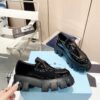 sy_no_6CAB20898FF035508C9CC424AA68D5FA_3 Black Patent Leather Chunky Platform Loafers