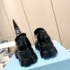 sy_no_6CAB20898FF035508C9CC424AA68D5FA_5 Black Patent Leather Chunky Platform Loafers