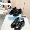 sy_no_6CAB20898FF035508C9CC424AA68D5FA_8 Black Patent Leather Chunky Platform Loafers