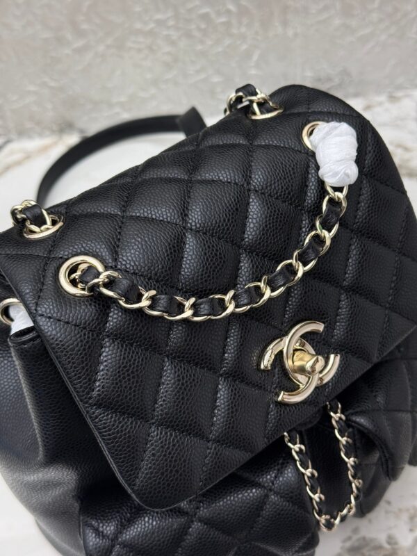 sy_no_6CBA00D68F3E543DCB500308F133A74C_5 Chanel 23P Large Duma Backpack – Grained Calfskin Leather with Gold Hardware