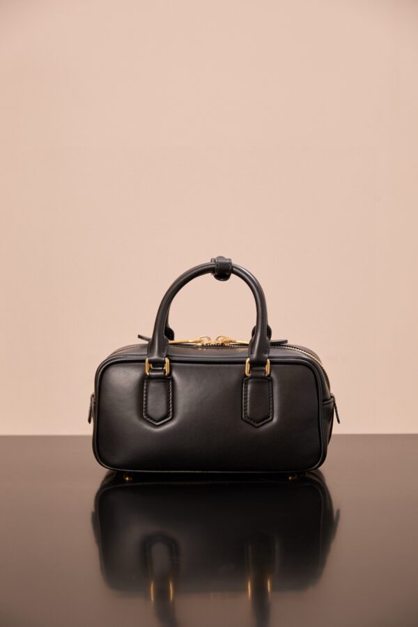 sy_no_6CDC9B5889042DE67D720EFA2A7FBFE3_2 Miu Miu Arcadie Small Leather Bag in Black
