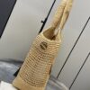 sy_no_6D06805740B3D1CF18950125B9BF98EE_2 YSL Small Icare Woven Tote – Beige & Gold