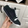 sy_no_6D5F9E8E8513D49529D4CA41621B28BE_2 Gucci Screener Black Crystal Leather & Suede Sneaker