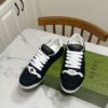 sy_no_6D5F9E8E8513D49529D4CA41621B28BE_3 Gucci Screener Black Crystal Leather & Suede Sneaker