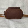sy_no_6E1D3F9E1AEC59FF5B741CBD20C6C8B7_4 Dark Brown Canvas & Caramel Leather Drawstring Backpack