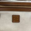 sy_no_6E1D3F9E1AEC59FF5B741CBD20C6C8B7_8 Dark Brown Canvas & Caramel Leather Drawstring Backpack