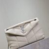 sy_no_6E32CC973E449DA36A3B2CC6C2535625_1 YSL Loulou 29cm Quilted Chain Bag – White Lambskin