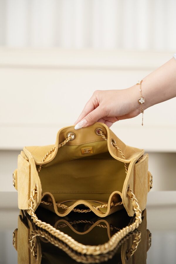 sy_no_6E489380BF23E6D6A2DF371E96ECDF47_7 Chanel 26C Collection Mini 25 Bag, Suede, Apricot