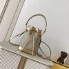Fendi Mon Trésor Mini Crystal-Pattern Bucket Bag – Yellow