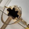 Fendi Mon Trésor Mini Crystal-Pattern Bucket Bag – Yellow