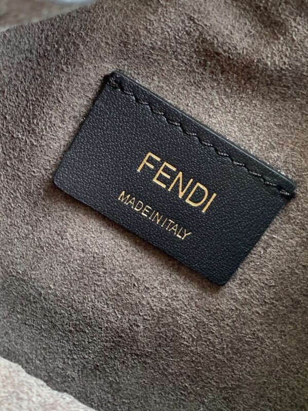 Fendi Mon Trésor Mini Crystal-Pattern Bucket Bag – Yellow