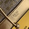 Fendi Mon Trésor Mini Crystal-Pattern Bucket Bag – Yellow