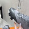 sy_no_6E8578B641F4F0B51183CB1098D2C453_5 Dark Grey & Charcoal Suede Lightweight Sneakers