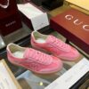 sy_no_6F90DB7023C02C0504E23F1BDB01D23B_4 Gucci B Sneaker Pink GG Canvas & Suede – Pink / Blush