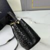 Prada "Pixie" Perforated Saffiano Calfskin Bucket Bag