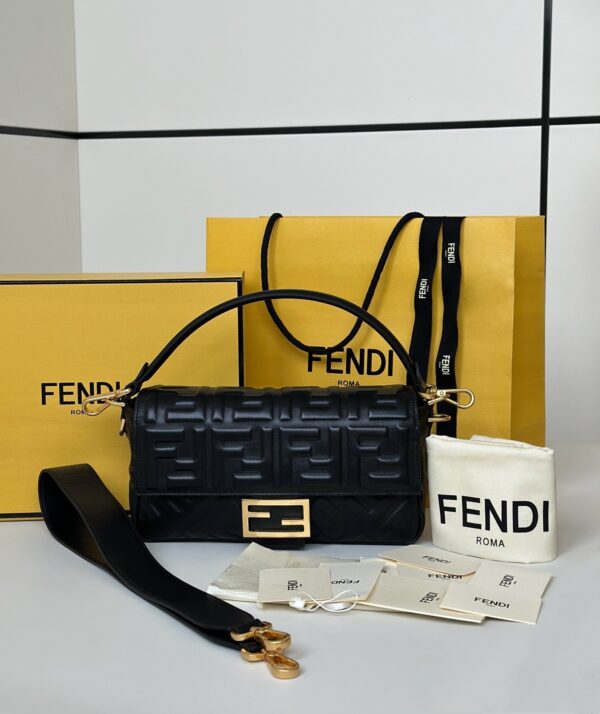 Fendi Baguette Handbag – Soft Lambskin