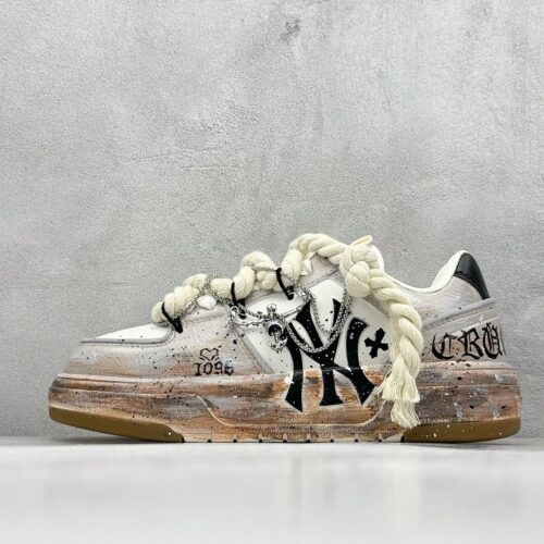 Gothic Graffiti Platform Sneakers