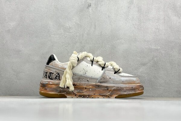 Gothic Graffiti Platform Sneakers