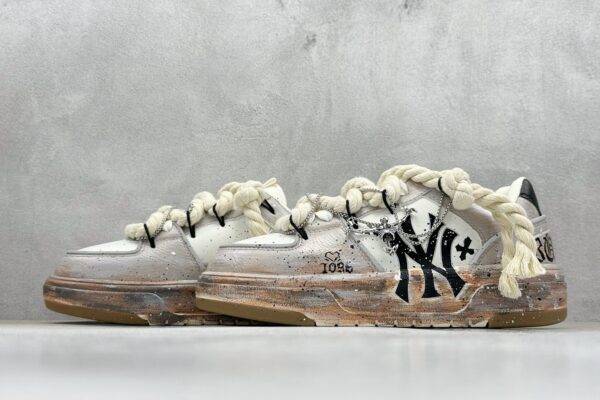 Gothic Graffiti Platform Sneakers