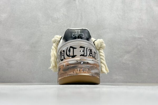 Gothic Graffiti Platform Sneakers