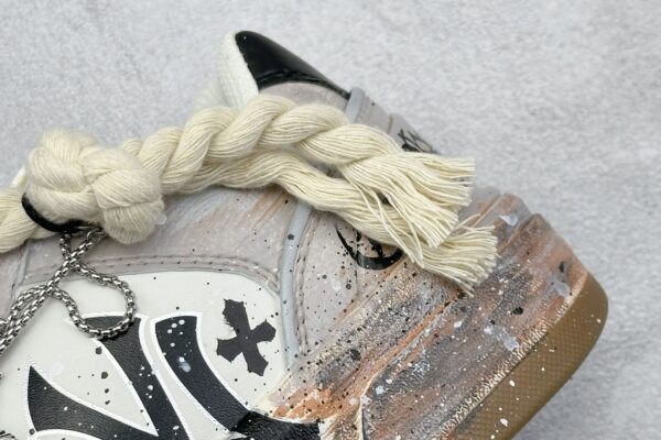 Gothic Graffiti Platform Sneakers