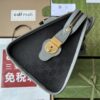 sy_no_704C3E757E16D10F71397FA9C693C98C_3 Gucci Ophidia GG Canvas Mini Boston Bag – Black Canvas with Gray Leather Trim
