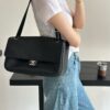 Chanel 26S Spring/Summer CF Series Large Flap Bag – Top-Grain Cowhide Women's Bag (Underarm/Shoulder/Crossbody) with Lock Closure and Flap