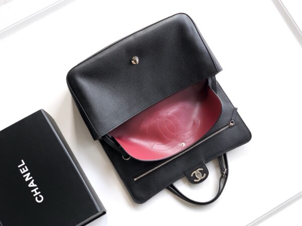 Chanel 26S Spring/Summer CF Series Large Flap Bag – Top-Grain Cowhide Women's Bag (Underarm/Shoulder/Crossbody) with Lock Closure and Flap