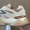 sy_no_71768FE9DEF6751C9B95B7DB5C814D59_4 Terracotta & Off-White 9060 Retro Sneakers