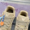 Louis Vuitton LV Trainer Maxi Sand & Oatmeal Suede Sneakers