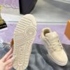 Louis Vuitton LV Trainer Maxi Sand & Oatmeal Suede Sneakers