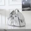 sy_no_71E5BC50DFEF7589213A8653BAC02C05_1 Chanel 26C Metallic Silver Caviar Calfskin Mini 25 Bag (Quilted Chain Bag / Shoulder Bag)