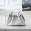 sy_no_71E5BC50DFEF7589213A8653BAC02C05_3 Chanel 26C Metallic Silver Caviar Calfskin Mini 25 Bag (Quilted Chain Bag / Shoulder Bag)