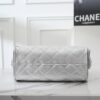 sy_no_71E5BC50DFEF7589213A8653BAC02C05_5 Chanel 26C Metallic Silver Caviar Calfskin Mini 25 Bag (Quilted Chain Bag / Shoulder Bag)