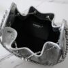 sy_no_71E5BC50DFEF7589213A8653BAC02C05_6 Chanel 26C Metallic Silver Caviar Calfskin Mini 25 Bag (Quilted Chain Bag / Shoulder Bag)