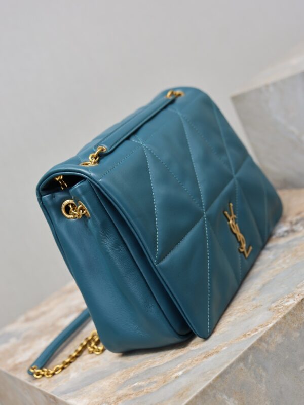 sy_no_71F22CB935859256F82E46042F9B1E49_2 YSL Jamie 4.3 29cm Shoulder Bag – Pine Green Lambskin