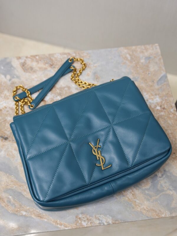 sy_no_71F22CB935859256F82E46042F9B1E49_6 YSL Jamie 4.3 29cm Shoulder Bag – Pine Green Lambskin