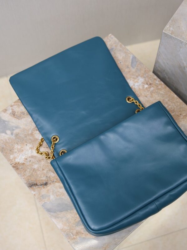 sy_no_71F22CB935859256F82E46042F9B1E49_7 YSL Jamie 4.3 29cm Shoulder Bag – Pine Green Lambskin