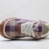 sy_no_73224DCE7DBBF62EF43F7F88DE8CE318_1 Louis Vuitton LV Groovy Purple & Beige Woven Damier Chunky Sneakers