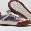 sy_no_73224DCE7DBBF62EF43F7F88DE8CE318_4 Louis Vuitton LV Groovy Purple & Beige Woven Damier Chunky Sneakers
