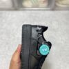 sy_no_736920D3E982873A66B25E27A1CD61B8_5 Black 3D Flower Rivet Custom Low-Top Sneakers