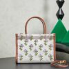 sy_no_74BA19E975027E4BF8F19C6707F2A42C_2 New Miu Miu Fashionable Floral-Embroidered Mesh Tote Bag