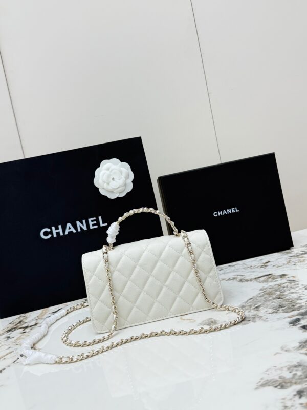sy_no_74C40780E696997A231D64465F0A7FBF_2 Chanel 26C Pearl Handle Bag – Grained Calfskin Leather with Gold Hardware